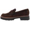 TAMARIS 24722 LOAFER SHOE - BROWN SUEDE